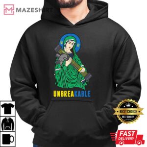 I Stand With Ukraine Saint of Javelins Supporter unbreakable Men black hoodie 2