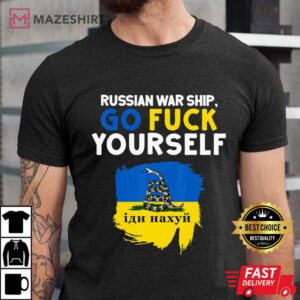 Russian Warship Go F Yourself t shirt 2