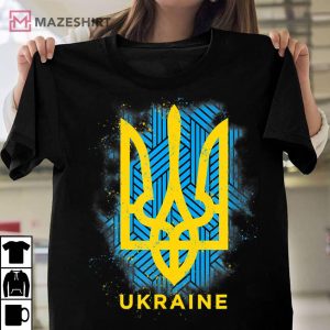 Ukraine Flag Symbol I Stand With Ukraine Unisex shirt 2
