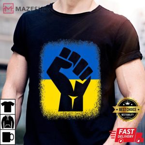 Ukraine Flag Stand With Ukraine Support Ukraine T-Shirt