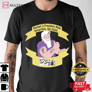 Spearfish Freedom Ride 2022 Premium Men black t shirt 2