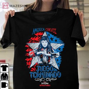 America Chavez Juego Terminado Doctor Strange In The Multiverse Of Madness T-shirt