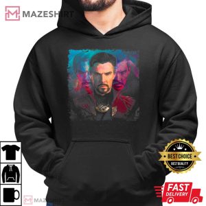 Marvel Doctor Strange In The Multiverse Of Madness Space Premium Men black hoodie 2