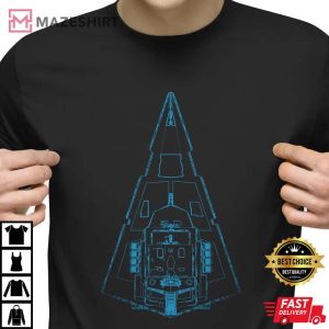 STAR DESTROYER Sketch T Shirt Mens Nerd Geek Space Shirt Star Wars