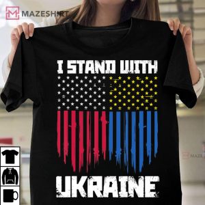 I Stand With Ukraine Ukrainian Pride Unisex shirt 2