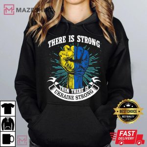 Ukraine Strong funny There is strong then there is Ukraine Women hoodie 2
