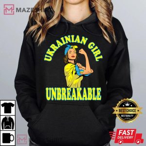 Ukrainian Girl Unbreakable Feminine Ukraine Flag Women Women hoodie 2