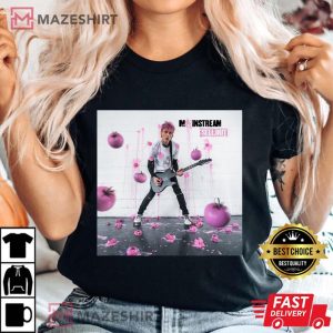 31. Machine Gun Kelly Mainstream Sellout Digital Cover T Shirt Women black t shirt