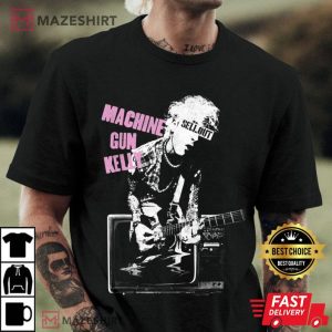 TV Warp Men black t shirt