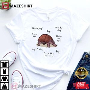 Behold Dog Turttle Elden Ring The Lands Between Cartoon Gift T-Shirt