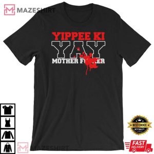 DIE HARD BRUCE WILLIS YIPPEE KI YAY ACTION MOVIE T SHIRT