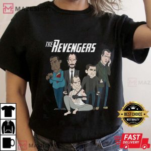 The Revengers Graphic T Shirt Funny Movies Tee Keany Reeves Liam Neeson Bruce Willis Tee