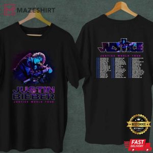 Justin Bieber Justice Tour 2022 Gift For Fan T-Shirt #2