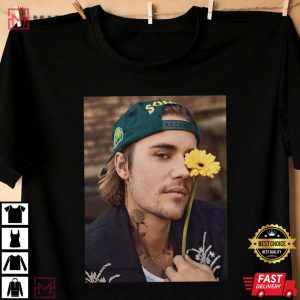 Justin Bieber, Justin Bieber Flower Gift For Fan T-Shirt