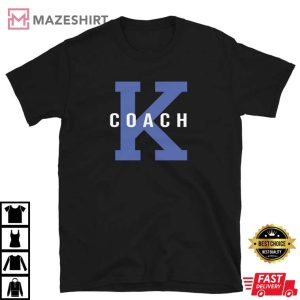 coach k shirt Tribute T Shirt For Coach K Fans Unisex Shirt