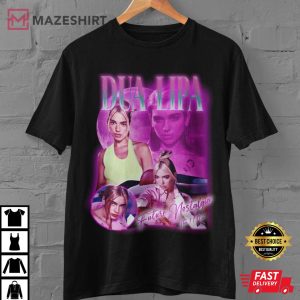 Dua Lipa Vintage Singger Gift For Fan T-Shirt