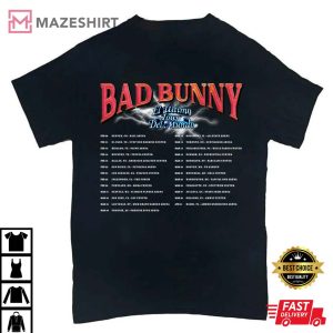 HOT New Bad Bunny El Ultimo Tour Del Mundo Tour 2022 Tee