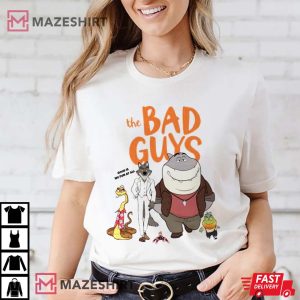 The Bad Guys 2022 Film Movie Tee
