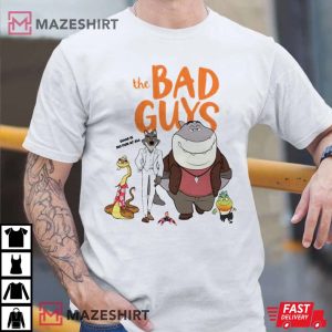 The Bad Guys 2022 Film Movie T Shirt 1