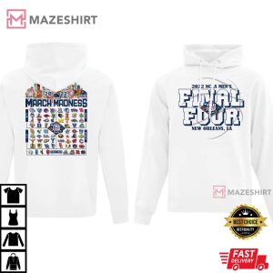 2022 NCAA Mens March Madness 64 Teams Road to New Orleans Hoodie