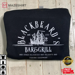 Black Beards Bar and Grill T shirt Our Flag Means Death tee