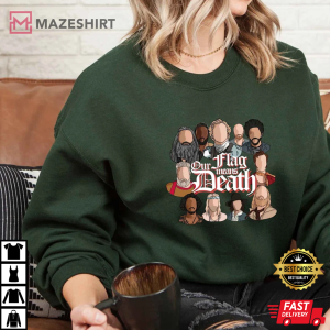 Our Flag Means Death Characters Shirt Gift for her Tv show shirt