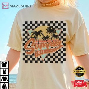 Summer 2022 Retro Vintage Summer Vibes Gift T-Shirt