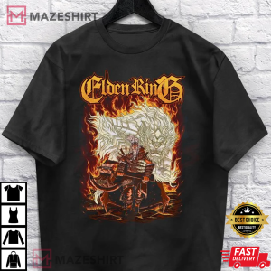 Elden Ring Boss T Shirt Elden Ring Shirt Gamer Shirt Heavy Metal Shirts