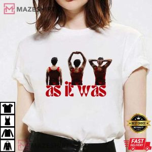 As It Was Harry Styles Harrys House New Album 2022 Shirt As It Was Shirt Harrys House Shirt Harry Styles Shirt