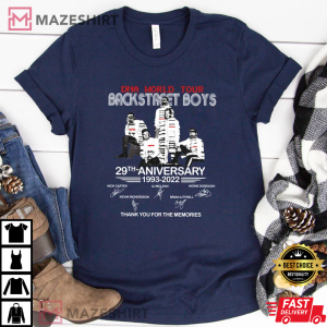 Backstreet Boys DNA World Tour 29th Anniversary 2022 Tee
