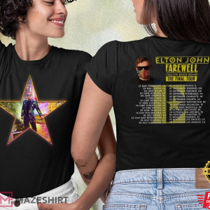 Farewell Yellow Brick Road The Final Tour 2022, Elton John Farewell Tour 2022 Gift For Fan T-Shirt