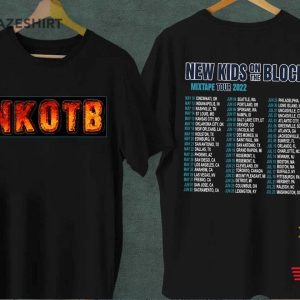 NKOTB Band, New Kids On The Block The Mixtape Tour 2022 NKOTB Concert Gift For Fan T-Shirt