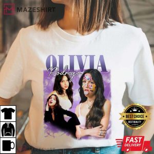 Olivia Rodrigo Sour T Shirt Olivia Rodrigo Vintage Retro Shirt