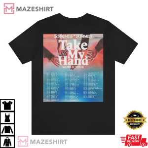 5 Seconds of Summer Take My Hand World Tour 2022 back