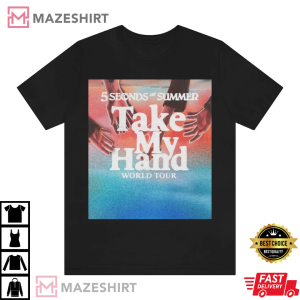 5 Seconds of Summer Take My Hand World Tour 2022 front