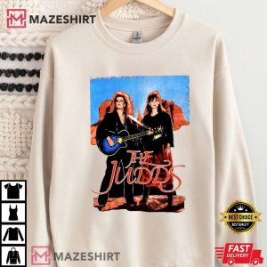 The JUDDS 1990 Farewell Tour Shirt Love Can Build A Bridge Vintage Country Music Naomi Wynonn Sweatshirt