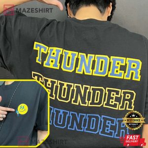 Like A Thunder Shirt Ateez Fellowship Thunder Concert World Tour T Shirt