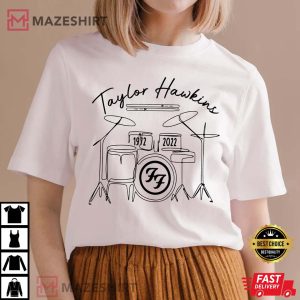 Taylor Hawkins Shirt, Foo Fighters T-Shirt