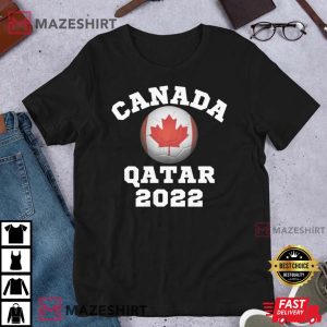 Canada World Cup Shirt Canada Soccer Shirt Canada Qatar T Shirt