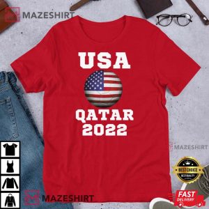 USA World Cup 2022 Shirt USA Soccer Shirt USA Qatar Shirt