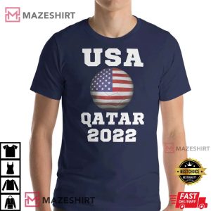 USA World Cup 2022 Shirt USA Soccer Shirt USA Qatar Tee