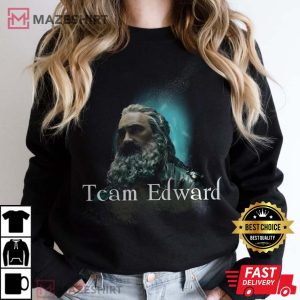 Team Edward Shirt Black Beards Bar and Grill Sweatshirt