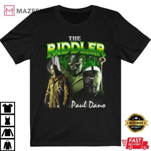 The Riddler Shirt, Paul Dano The Batman 2022 T-Shirt