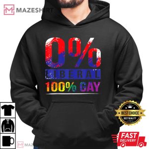 Conservative Gay Pride Rainbow Flag LGBT T-Shirt