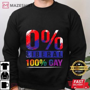 Conservative Gay Pride Rainbow Flag LGBT T-Shirt