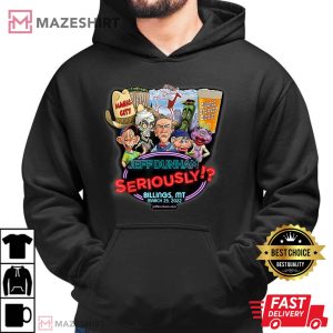 Jeff Dunham Billings MT 2022 Men black hoodie 2