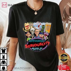 Jeff Dunham Billings MT 2022 Women black