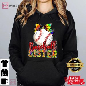 Baseball Sister Gift For Sisters T-Shirt