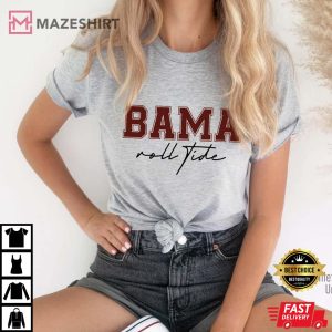BAMA Alabama Roll Tide tshirt