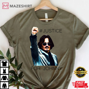 Justice For Johnny Depp T Shirt Johnny Depp T Shirt